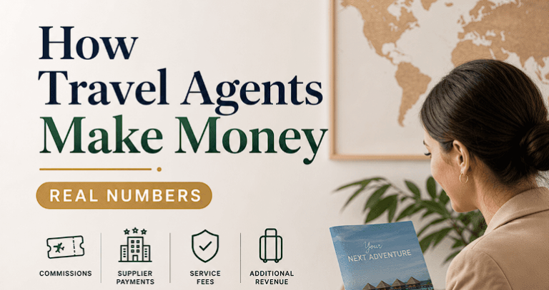 How Travel Agents Make Money (Real Numbers)