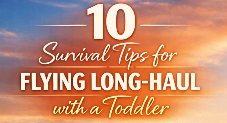 10 Survival Tips for Flying Long-Haul with a Toddler